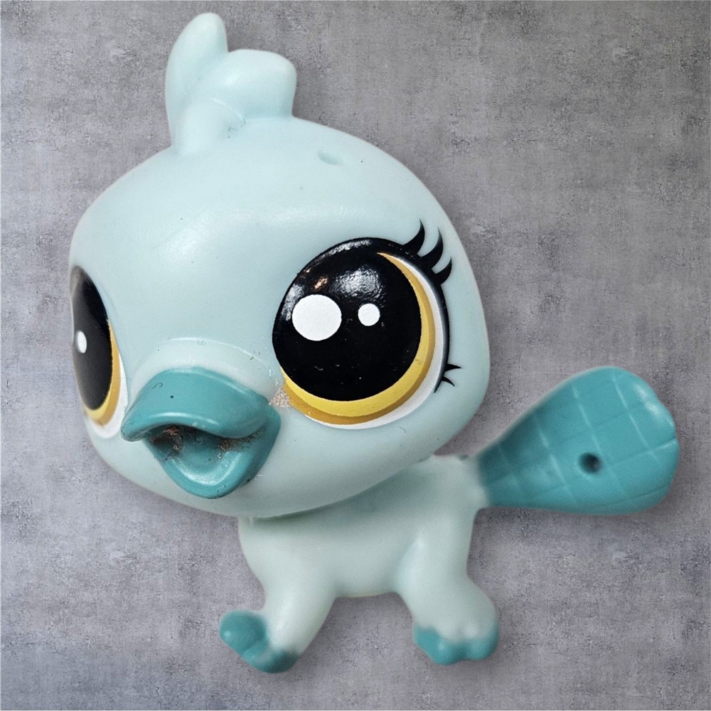 Littlest Pet Shop LPS Light Platypus Orna Curley #3885‎ Figure Hasboro O25
